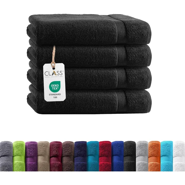 TRENDBUY24 Handtuch Set Handtücher Duschtücher Gästetücher Baumwolle Frottee Premium 4er Set, 100% Baumwolle (4-St), Duschtuch – Bild 1