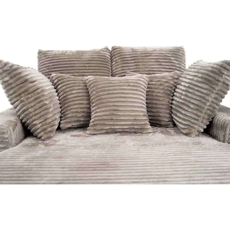 Lounge Chaiselongue AROSA Liege in Stoff Tilia Hellgrau – Bild 5