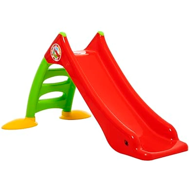 Dohany 2in1 Kinderrutsche Wasserrutsche freistehend Rutschbahn Rutschlänge 120 cm (rot/grün) – Bild 6