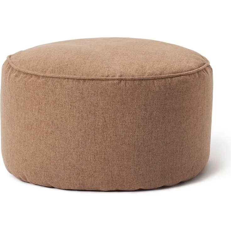 Lumaland 'Comfort Line' Sitzsack-Hocker, Indoor, Polyester braun, 45 x 45 x 25 cm, 50 l