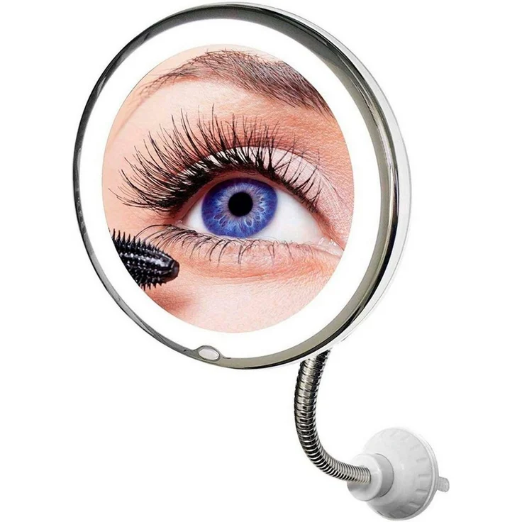 Kosmetikspiegel mit 10x Vergrößerung flexible mirror Spiegel Ø 20cm – Bild 3
