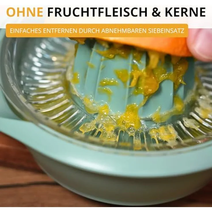 Westmark Zitrus- und Orangenpresse Limetta 0,5 L mint-grün – Bild 5