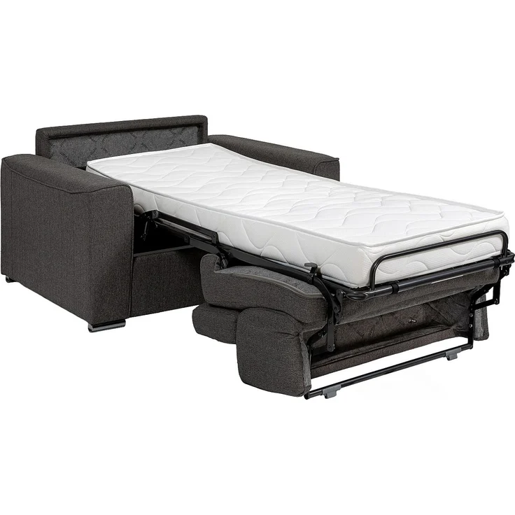 Vente-unique - VIZIR - Schlafsessel - Metall - Stahl - Beige - 124 x 95 x 105 cm – Bild 5