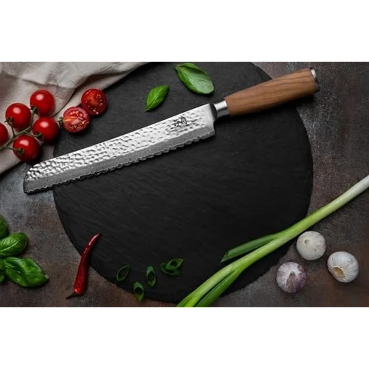 Sallys Damastmesser Pankiri, Antibakteriell, langlebig, komfortabel – Bild 5