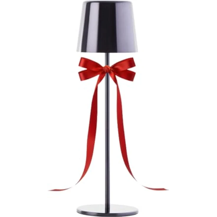 Brilliant Xaana LED-Tischlampe, Höhenverstellbar, touch dimmer stufenlos, IP44 spritzwassergeschützt, USB aufladbar, Schwarz verchromt, 37 cm hoch, für Innen- und Außenbereich – Bild 2