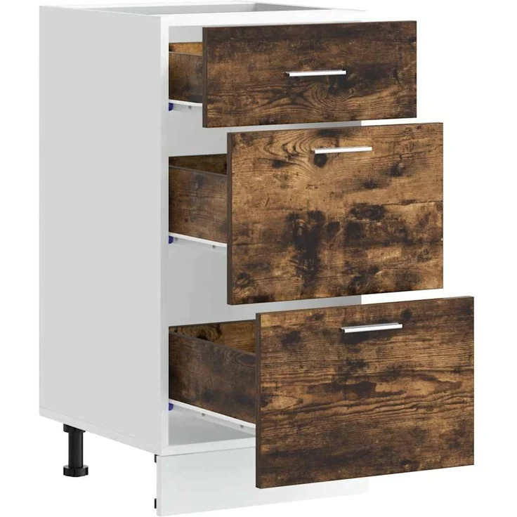 vidaXL Unterschrank Lyon Räuchereiche 40x46x81,5 cm Holzwerkstoff 854215 – Bild 5