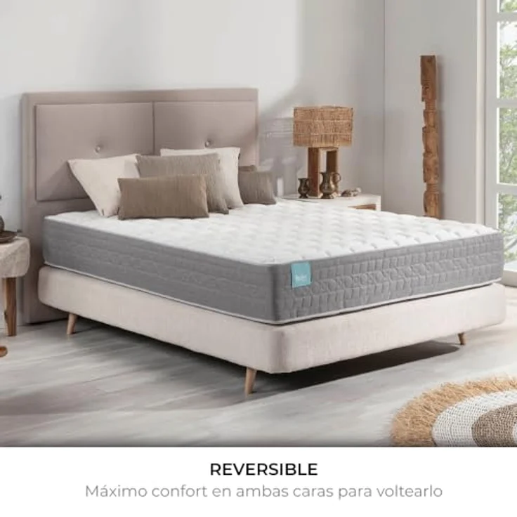 Don descanso DDBERNIA20.090190 Viskoelastische Matratze, Schaumstoff, Höhe ± 21 cm, 90 x 190 cm – Bild 2