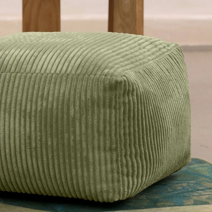 icon Pouf aus Cord „Amara“, mit Füllung – Bild 3