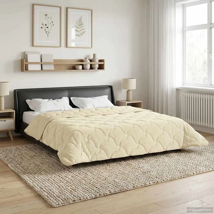 vidaXL Winterbettdecke 260 x 240 cm Winter 42026372 – Bild 4