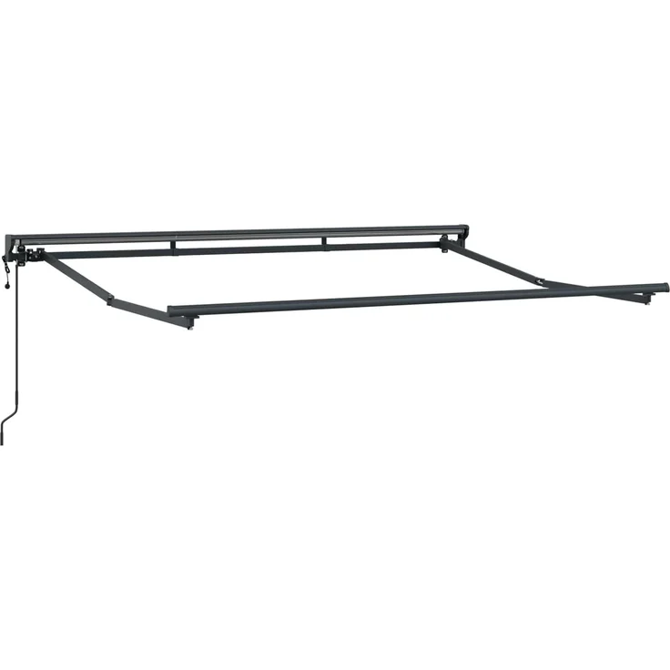 vidaXL Elektrische ausziehbare Markise Hellgrau 2,5 x 2 m 3421119 – Bild 3