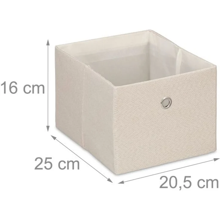 Relaxdays Aufbewahrungsbox im 2er Set – Bild 4