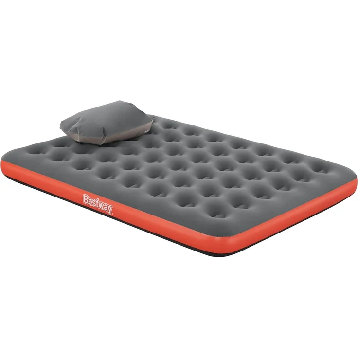 Bestway Luftmatratze Grau und Rot 203 x 152 x 22 cm PVC 42035748
