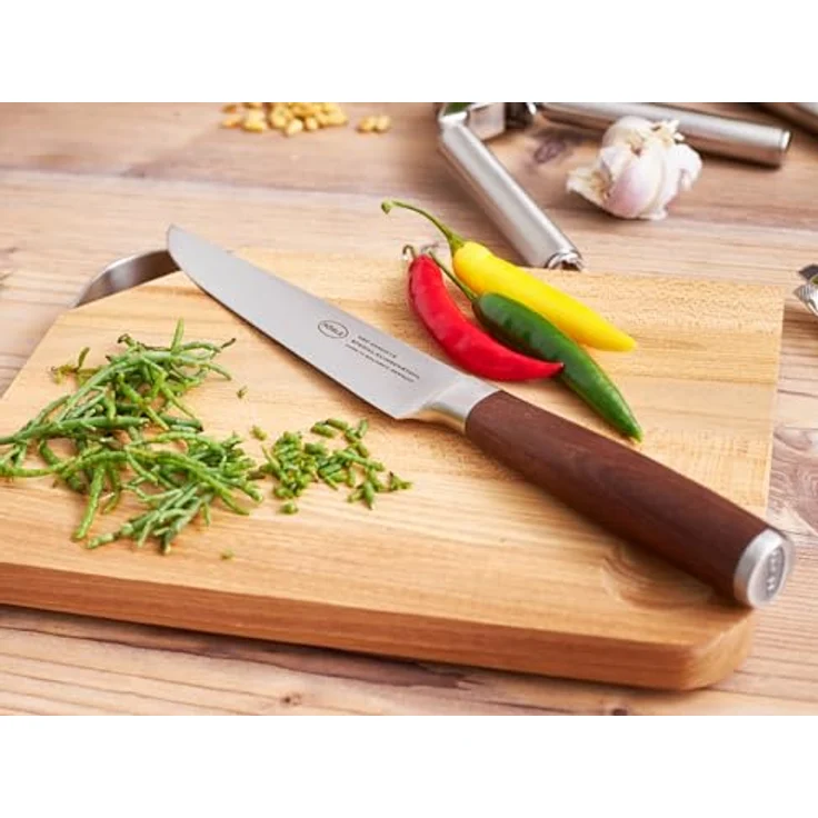 Rösle Fleischmesser Masterclass 18 cm Griff Nussbaumholz – Bild 3