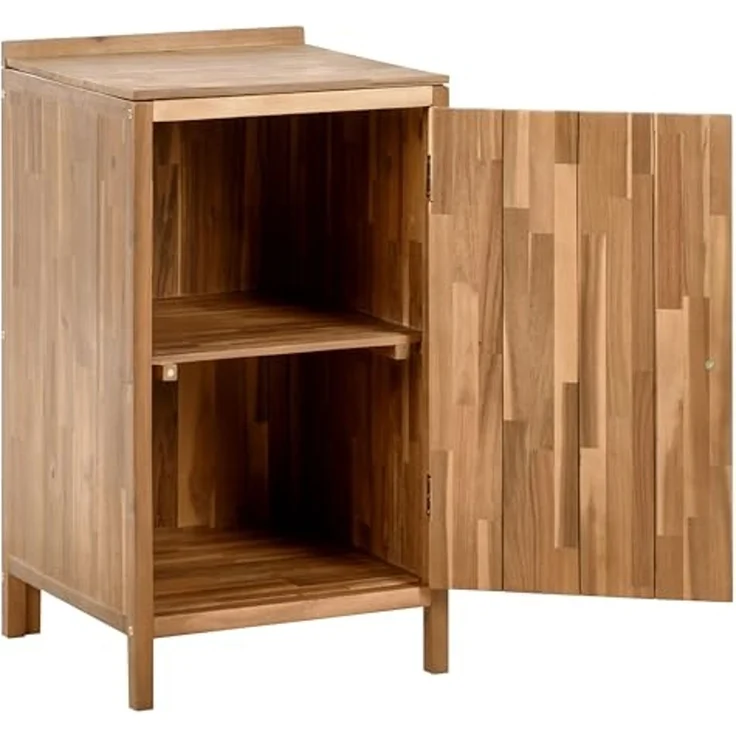 Outdoor-Küchenschrank VENOSA Braun Akazienholz – Bild 4