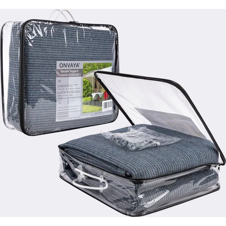 ONVAYA Outdoorteppich Vorzeltteppich, Zeltboden für Camping, Markisenteppich Wohnmobil