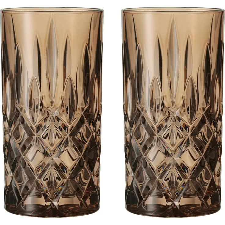 NACHTMANN 105444 NOBLESSE Longdrinkglas TOBACCO 2er Set