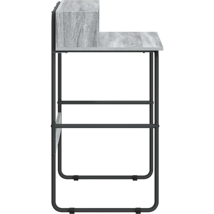 vidaXL Schreibtisch mit Stauraum Sonoma-Grau 80 x 50 x 91 cm 8008023 – Bild 4