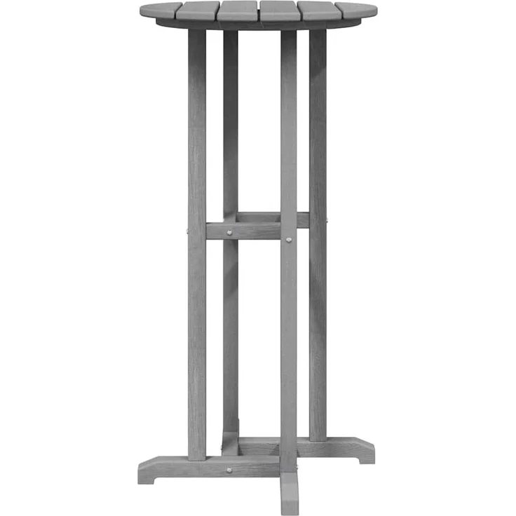 vidaXL Garten Bar Set 3 pcs Hellgrau HDPE 3335803 – Bild 5