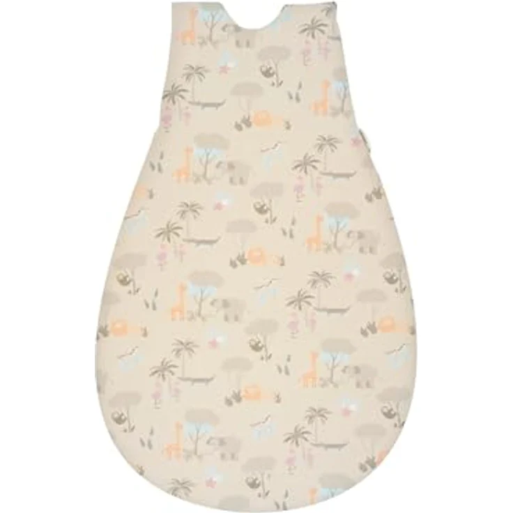 Alvi Baby-Mäxchen Außensack, leicht wattierter Schlafsack im Jungle-Design, Gr. 50/56, Oeko-Tex Standard 100, TOG 2,5 – Bild 2