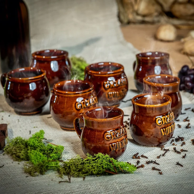 KADAX Becher für Glühwein mit Henkel, 300 ml, Steinzeug – Bild 6