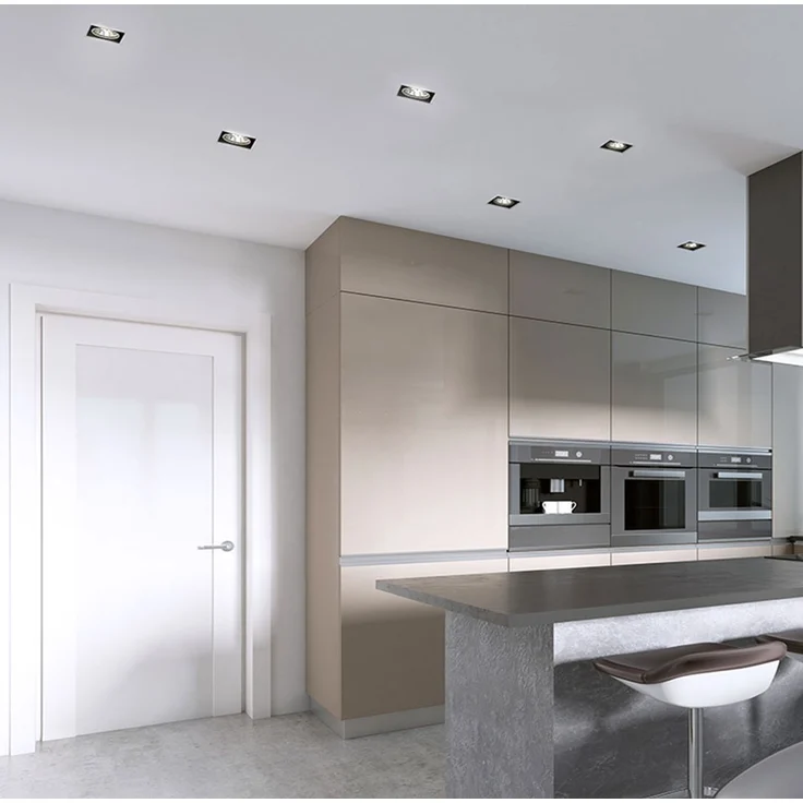 LED Einbauleuchte, IP44, Alu, Zink, silber, L 8,6 cm Paulmann – Bild 7