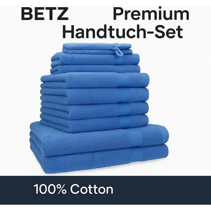 Betz Handtuch Set 10-tlg. Handtuch-Set PREMIUM, 100% Baumwolle (10-St), 100% Baumwolle – Bild 6