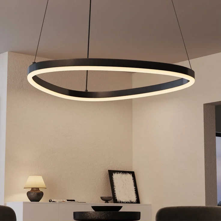 doporro LED Pendelleuchte dimmbar Hängeleuchte ohne Fernbedienung Esszimmerlampe Bürolampe – Bild 1