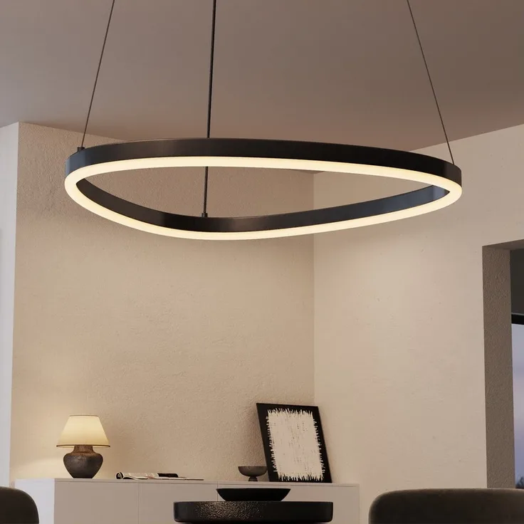 doporro LED Pendelleuchte dimmbar Hängeleuchte ohne Fernbedienung Esszimmerlampe Bürolampe