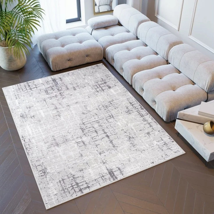 Tapiso Teppich SKY, rechteckig, Höhe: 12 mm, Wohnzimmer, Schlafzimmer, modern Design – Bild 1