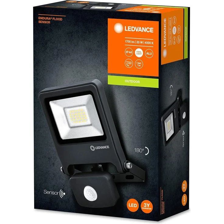 LEDVANCE ENDURA® FLOOD Sensor Cool White 20 W 4000 K DG – Bild 2