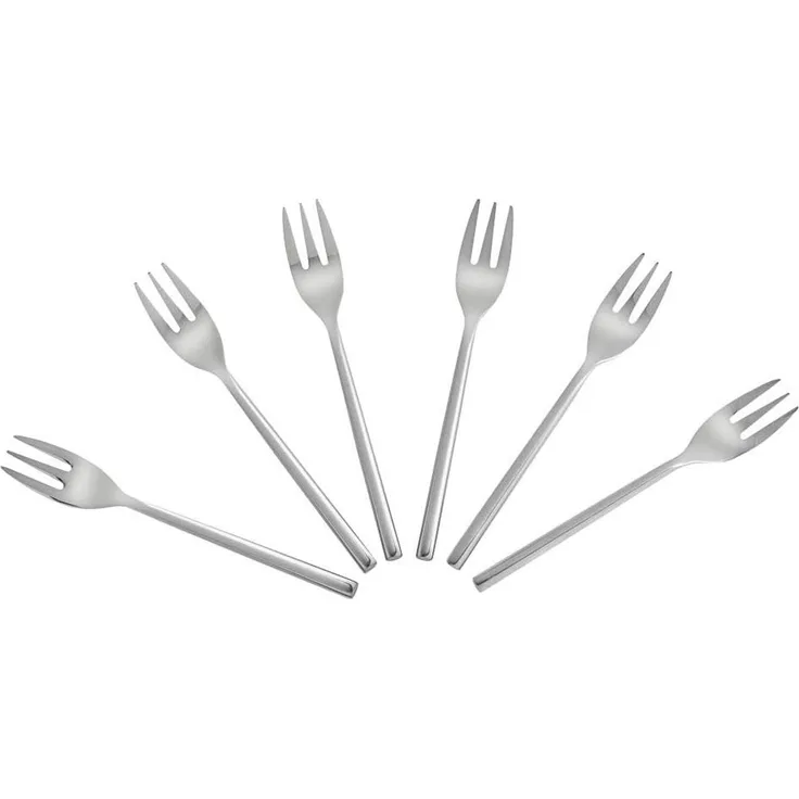 Esmeyer Kuchengabeln SILKE silber 1 Pack = 6 St.