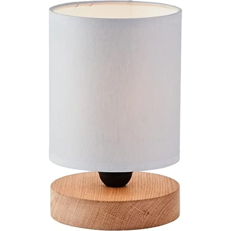 Brilliant Leuchten No. 93094-22 Tischleuchte Vonnie 1-flammig E27 grau holz
