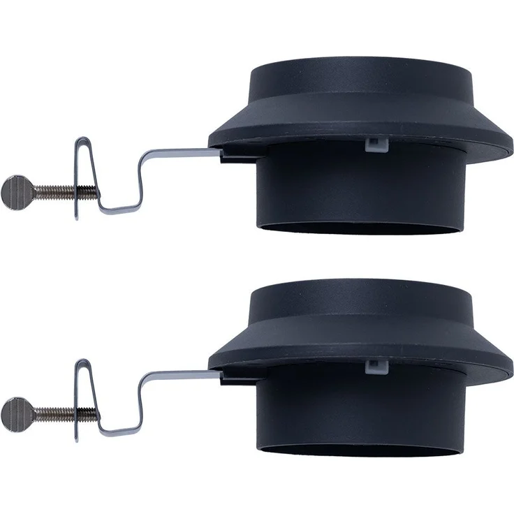 2er Set Solar-Dachrinnenleuchten, L 16 cm – Bild 1