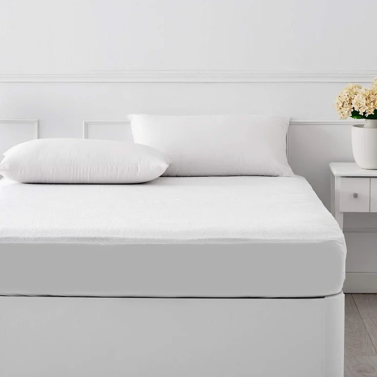Pikolin Home - Wasserdichter, atmungsaktiver und hoch absorbierender Frottee-Matratzenschoner für Matratzen bis zu einer Höhe von 32 cm – Bild 6