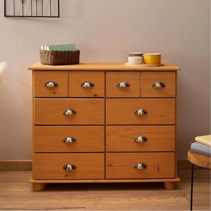 IDIMEX Kommode COLMAR, Schubladenschrank Kommode Apothekerschrank Sideboard mit 8 Schubladen – Bild 2