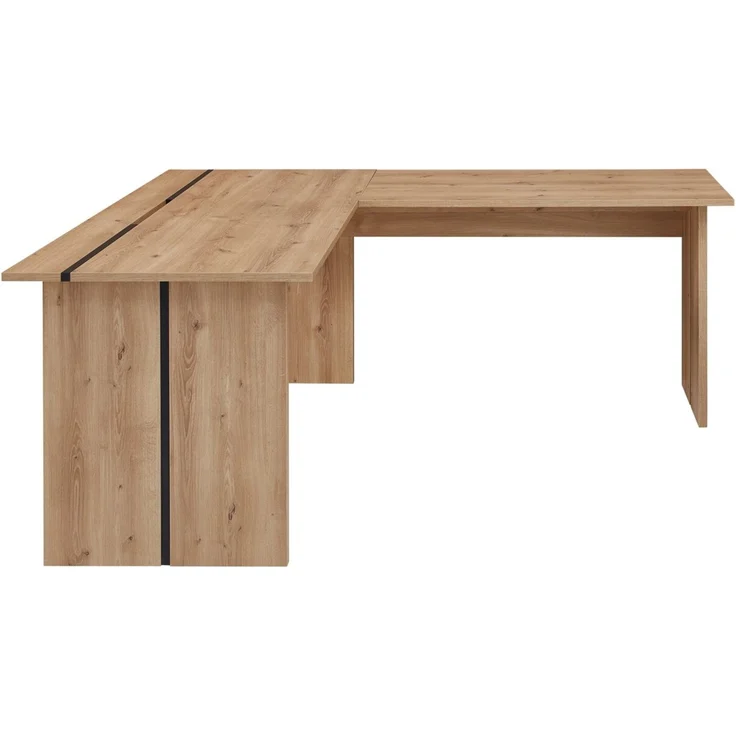 InnoStyle Schreibtisch Anbauwinkel SONOS Old Artisan Eiche 120 x 60 cm Natur – Bild 4