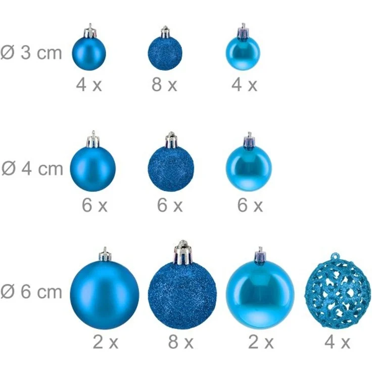 Weihnachtskugeln im 50er Set 10044035_136 – Bild 4