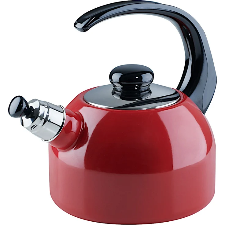 RIESS 0543-020 Flötenkessel Plus 2 Liter, rot / Wasserkessel – Bild 1