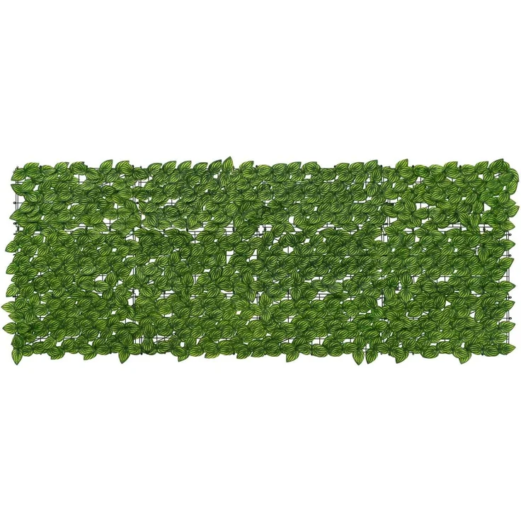 vidaXL Balkonsichtschutz mit Blättern Rechteckig 200 x 75 cm 42040637 – Bild 1
