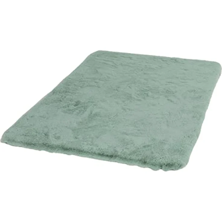 Schöner Wohnen Kollektion Badteppich 'Bali' mint, 60 x 90 cm, rutschhemmend, waschbar bei 30°C, pflegeleicht, für Fußbodenheizung geeignet – Bild 7