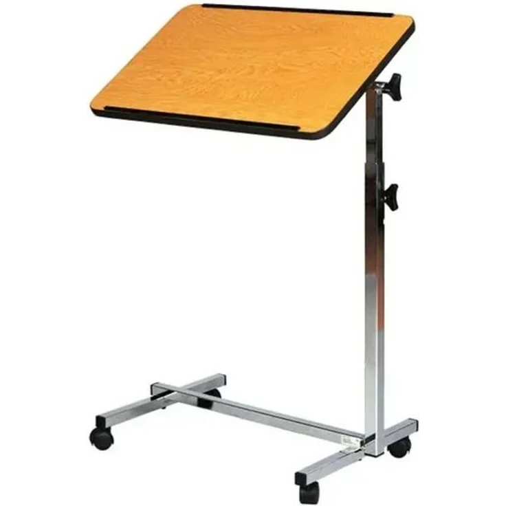 DocMed Beistelltisch Comfort Universaltisch mit schwenkbarer Platte (Alltagshilfe, 1-St, 1 Tisch), Multifunktionstisch, Mobile Tischplatte, Stabiler Tisch mit Rollen – Bild 3