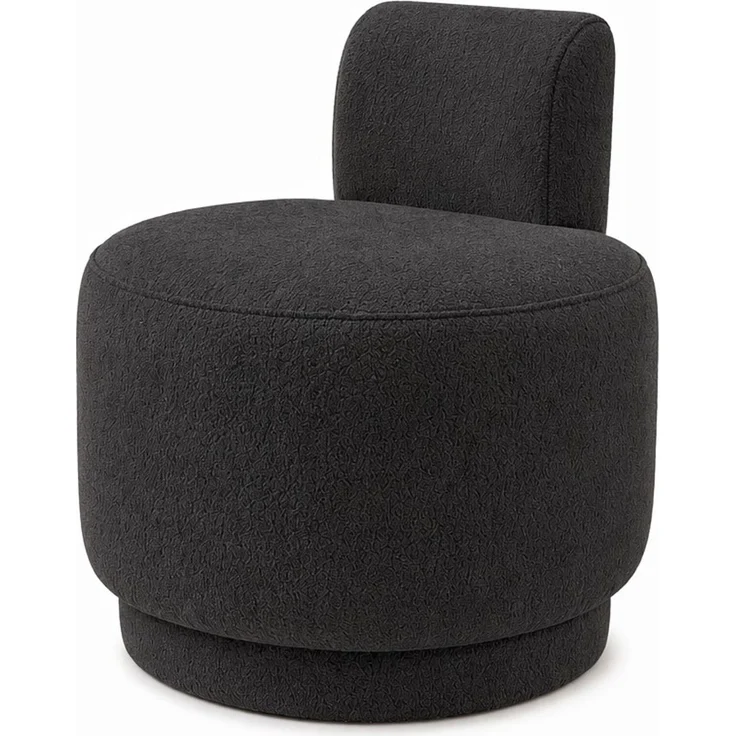 Hanah Home 'Guess - Dark Grey' Ohrensessel, Dunkelgrau, 51 x 63 x 63 cm – Bild 7