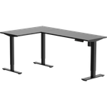 FlexiSpot Q1L/Q2L Eckschreibtisch höhenverstellbar, L-Form, platzsparend, stabil, mit Memory-Funktion & Tastaturablage