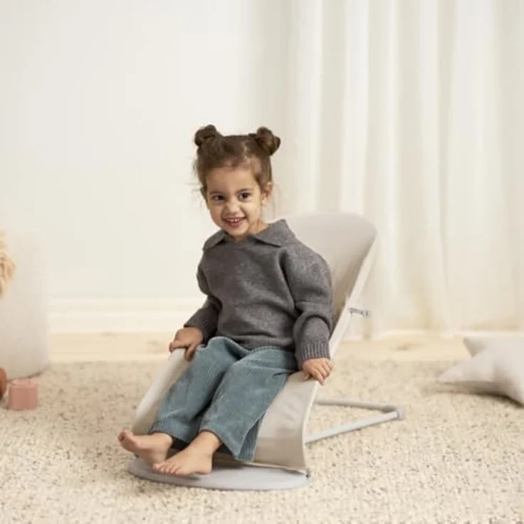 BabyBjörn Balance Soft Jersey Wippe - Gewebt - Hel – Bild 7