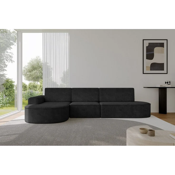 ALTDECOR Ecksofa MARI L2-S, Couch mit Schlaffunktion, Wohnzimmer - Ecksofa, Corner Sofa Bett Eckcouch Couch L-Form Schlafcouch Ausziehbar – Bild 1