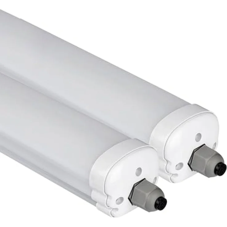 2x LED Wannenleuchten, 4320 Lumen, Kaltweiß, L 120 cm, VT-1249 – Bild 1