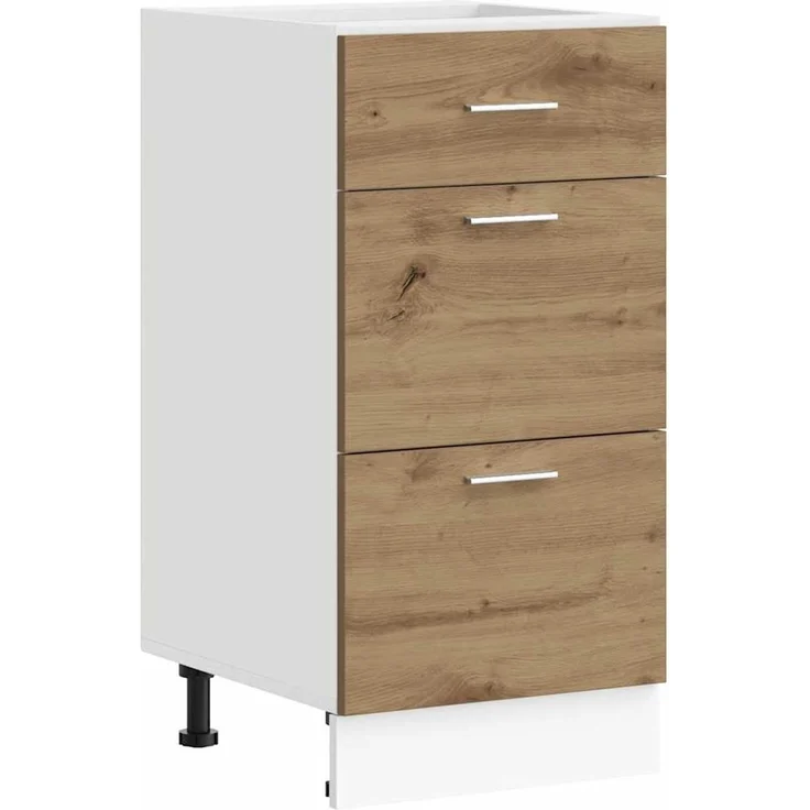 vidaXL Unterschrank Lyon Artisan-Eiche 40x46x81,5 cm Holzwerkstoff 854219 – Bild 1