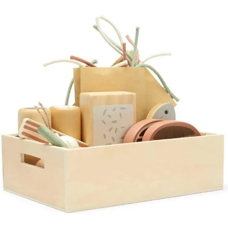 Spielset Lebensmitteln aus Holz | Kid's Concept