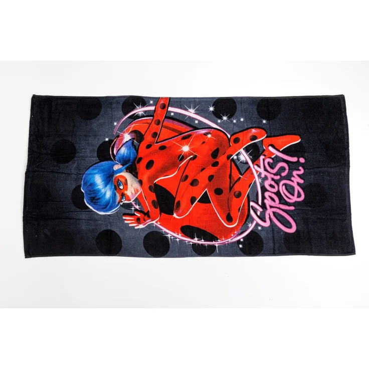 Miraculous Ladybug Badehandtuch aus 100% Baumwolle Strandtuch 70x140 cm – Bild 4