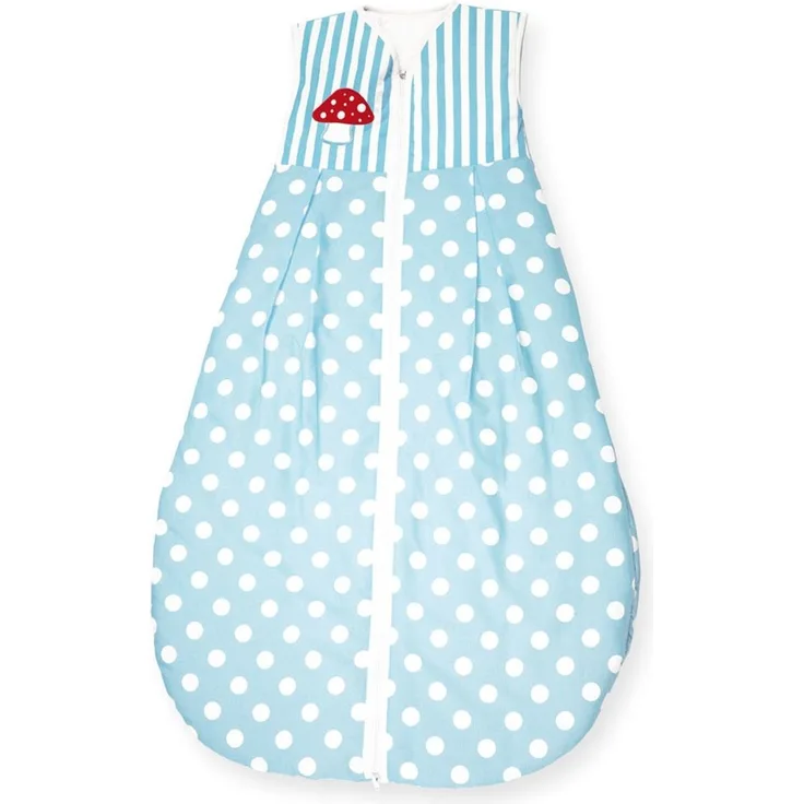 Pinolino 'Glückspilz' Schlafsack, blau, Sommer, 70 cm